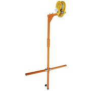 Outil de levage de climatiseur, installation d'unité extérieure, support de levage amovible + treuil manuel, outils de levage à haute altitude YIJIAN (Size : 150kg 20m complete set)