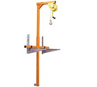 Outil de Levage Grue, Treuil Manuel Pliable pour Installation Climatiseur | Outil de levage pliante avec verrouillage manuel pour installation de climatiseur, facile à utiliser et efficace