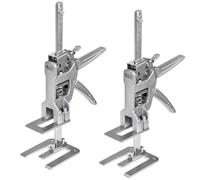 Outil de Levage Manuel, 2 pièces Bras économiseur avec échelle graduée-Fonction de Levage Lent et Rapide Multifonctionnel pour meubles, portes, armoires, céramiques, fenêtres
