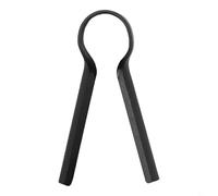 Outil de ligne de soudure Yin Yang avec poignée en alliage d'aluminium pour le lissage des bords de plancher en PVC et la préparation des joints (forme O)