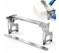 Outil de lissage de glaçage, guide de glaçage carré pliable pour une application uniforme, essentiel pour gâteaux, cupcakes et pâtisseries