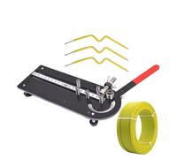Outil de manuel ergonomique pour charges , modélisation de câbles 1-25 mm | Plieur de tuyau en cuivre et aluminium pour atelier, garage, électricien, ouvrier, équipement portable prof