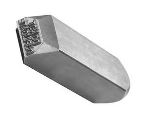 Outil de marquage avec forme compacte pour serrurier | Tête de lettrage en acier 40CR pour surfaces métalliques et bois, travaux de réparation manuelle et utilisation de serrurier