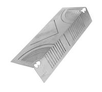Outil de Marquage de Tube, Équerre à Arc en Acier Inoxydable, Traceur de | Acier Inoxydable Construction Angle Droit 90 Degrés Coin Rond R20-65 80mm Largeur 45 Degrés Gabarit Travail des Métaux