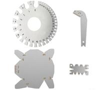 Outil de mesure d'angle en acier anti-corrosion Outil de mesure | Matériau pour premium, finition lisse, claires, lecture pour facile, longue durée de vie