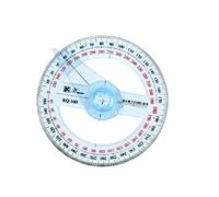 Outil De Mesure De Maths, Rotatif Précis À 360 Degrés, Bureau, Cercle Complet, Goniomètre Rapporteur Pointeur Règle D'angle