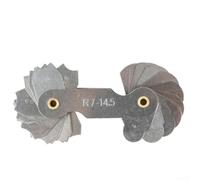 Outil de mesure de rayon avec filets de plaque, gabarit de rayon couvrant R1 à R26 pour la vérification du pas du filetage et de l'angle (7-14,5)