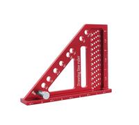 Outil de mise en page carré 3D pour le travail du bois - Outil de mise en page multi-angles de 22,5 à 90 degrés - Règle triangulaire à onglet | pour mari, papa, homme, charpentier, ingénieur
