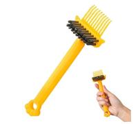 Outil de nettoyage de brosse à cheveux en plastique 2 en 1, outil nettoyage brosse à cheveux portable pour enlever la poussière voyage/7, 3x2, 4 pouces