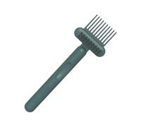 Outil de nettoyage de brosse à cheveux Poils Rigides Portatif Poignée | 2-en-1 Peigne Râteau Nettoyant Brosse pour Maison, Salon, Bureau, , Clavier, , Conduits d'Aération, Espa
