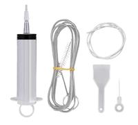 Outil de nettoyage de trou de vidange de réfrigérateur - Kit de brosse de nettoyage de sortie, débouchage du congélateur | Ensemble de serpents d'entretien de réfrigérateur - Outil de fil flexible