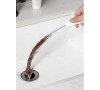 Outil de nettoyage de tuyau d'évacuation, nettoyeur de drain pour enlever les cheveux, débouchant d'évier, outil de nettoyage de bouchon de tuyau, fournitures de nettoyage, outil de nettoyage de tuyau