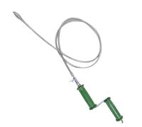 Outil de nettoyage de tuyaux d'évacuation - Serpent d'égout manuel Pro, câble de bobine de débouchage de canalisation flexible, tige de dégagement de tuyau rotative robuste, accessoire de retrait de b