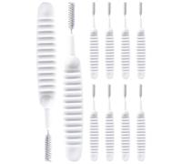 Outil de Nettoyage Pommeau Douche 10 Pièces Brosse Anti-Bouchon pour Buses