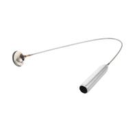 Outil de Nettoyage pour Chauffe-eau Solaire, Manche Long Flexible | Acier Inoxydable Argenté, Usage Seule Personne sans Démontage du Réservoir, pour Systèmes Pressurisés