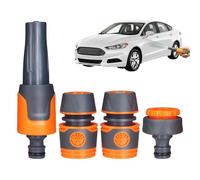 Outil de nettoyeur haute pression antidérapant 3 modes réglables | Outil d'arrosage des plantes avec buse pour fenêtre, pelouse, cour, patio, climatiseur, arrosage des plantes
