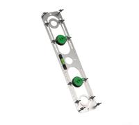 Outil de nivellement de chaudière en acier inoxydable 354 mm Dispositif d'alignement robuste pour raccords de 20 mm et 25 mm - Magnétique pour niveau torpille pour rénovation de maison