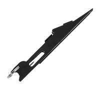 Outil de Nouage Professionnel pour Ligne de Pêche en Acier Inoxydable Noir | Porte-clés, Format Léger et Portable, Rangement Facile Boîte à Leurres, Usage Mer