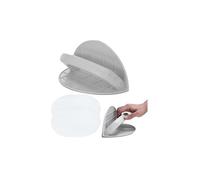 Outil de papier de verre de ponçage à angle semi-circulaire multifonctionnel,cale a poncer angle, Grain 240 (Lot de 10)