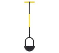 Outil de Pelouse Demi-lune, Pelle Manuelle en Acier au Carbone Massif pour Jardin Zoo, Coupe-bordure pour Jardin, Trottoir, Parterres de Fleurs, Pelle à Dents de Scie