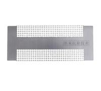 Outil de Perçage pour Tableau Diamant, Double Rangée, Acier Inoxydable | Haute Précision, Toucher Confortable, Anti-rouille, pour Créations Maison, Argenté, Accessoires Peinture Diamant