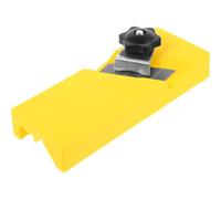 Outil de Placage de Chants Manuel pour Bois, Ébavureur Portable ABS Jaune | Tranchage Net, Compagnon Polyvalent, Finition Soignée, Format Léger, Usage Atelier, Bordures et Panneaux