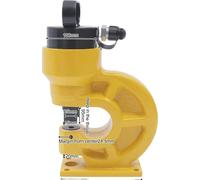 Outil de poinçonnage hydraulique, grande force de poinçonnage, utilisation polyvalente, jaune
