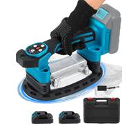 Outil de pose de carrelage, fréquence de vibration maximale de 20 000 tr/min, batterie rechargeable de 2000 mAh, contrôle de vibration à 9 vitesses, puissance d'aspiration de 400 kg, compatible avec p