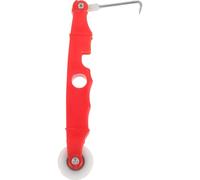 Outil de Pose Moustiquaire à Rouleau Roulement Rouge | Retrait des Joncs Fixes, Remplacement de Toile, Plastique, pour Porte Patio et Bassin