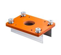 Outil de rainurage 2 en 1 - Travail du bois manuel | Dispositif de positionnement pour les fixations cachées | Guide de machine à coudre réglable pour fente d'arc de circuits imprimés | Routeur