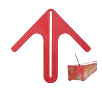 Outil de recherche de centre de barre ronde, jauge centrale de fraiseuse | Dispositif de centrage précis pour projets d'artisanat du bois, accessoires de positionnement de gravure
