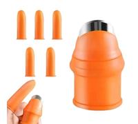 Outil de récolte de pouce en silicone anti-coupure et antidérapant | Protecteur Doigts Récolteur Pour Camping, Cuisine, Jardin, Légumes, Poivrons, Fruits, Ails