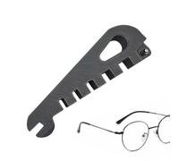 Outil de réglage de lunettes - Cintreuse de cadre 5 en 1 | Plaquette de nez | PP compact de 8,6 cm, kit de réparation léger de 16 g, courbure précise et fixation de pliage, pour opticiens et entretien de