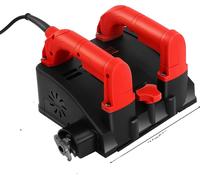 Outil de rénovation murale, puissance 1200 W, réglages de profondeur ajustables, rouge