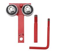 Outil de Réparation de Serrage de Rail de Barre de Tronçonneuse, Outil de Fermeture de Rail de Barre Réglable en Aluminium en Fonte pour Le Meulage de Chaîne, avec Cadre Fixe