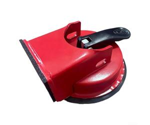 Outil de réparation de sol à ventouse durable rouge pour une fermeture silencieuse des espaces sur le bois dur stratifié et pour le carrelage avec un mécanisme de prise sous vide puissant