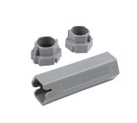 Outil de réparation de toilettes à long manche pour espaces étroits compatible avec soupapes d'admission, robinets de cuisine, tuyaux et raccords d'eau