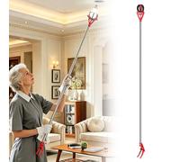 Outil De Retrait D'ampoule Rétractable, Kit De Plumeau À Grande Portée Avec Changeurs D'ampoule, Accessoires De Retrait Lumière Légers(2.3-4m/7.5ft-13.1ft)