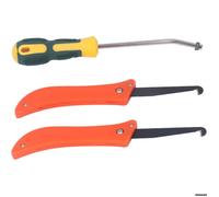 Outil de Retrait de Coulis, Outil de Retrait de Calfeutrage, Scie à Coulis et 8 Lames, Grattoir de Nettoyage de Joints de Carrelage
