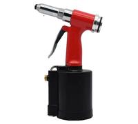 Outil de rivetage pneumatique, haute résistance, conception efficace, rouge
