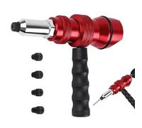 Outil De Rivetage - Poignée antidérapante robuste,Kit De Rivetage Et Écrous À Sertir Pour Perceuse | Pour Yacht, Quad, Camping-Car, Berline, Pick-Up, Voiture, Tracteur, Camion, Véhicule, Remorque,