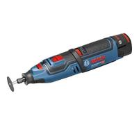 Bosch Meuleuse droite GRO 12V-35 – 2 batteries 12V 2,0 Ah, chargeur, coffret (06019C5001)