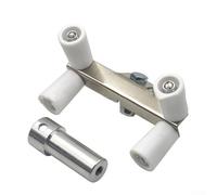 Outil de rouleau d'angle en métal avec deux rouleaux en nylon pour une finition uniforme des coutures sur les joints de ruban extérieur