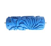 Outil de rouleau texture peinture for brosse murale | Surface sculptée à motif profond, effet d'impression par transfert de pression, rotation fluide for des lignes continues.