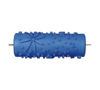 Outil de rouleau texture peinture for brosse murale | Surface sculptée à motif profond, effet d'impression par transfert de pression, rotation fluide for des lignes continues.
