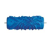 Outil de rouleau texture peinture for brosse murale | Surface sculptée à motif profond, effet d'impression par transfert de pression, rotation fluide for des lignes continues.