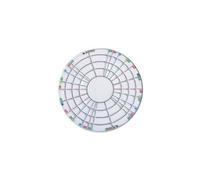 Outil de séparation circulaire avec, Even number round | Gabarit de division rond polyvalent comprenant 12 sections égales pour l ' artisanat de la céramique et de la poterie