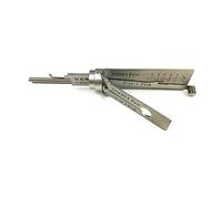 Outil de serrure 2 en 1 pour cadenas, serrure civile, outil de lecture et de crochetage, kit de serrure à cylindre européen pour débutants (SS001)