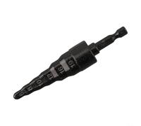 Outil de sertissage 6 en 1 AC pour perceuse CVC, adaptateur d'évasement pour tuyau en cuivre d'extension de 6 mm à 19 mm, tige hexagonale en acier au carbone, compatible avec perceuse électrique