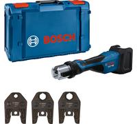 Bosch Outil à sertir sur batterie GPT 18V-32 – 32 kN, raccords plastique 110 mm, Kit M, XL-BOXX